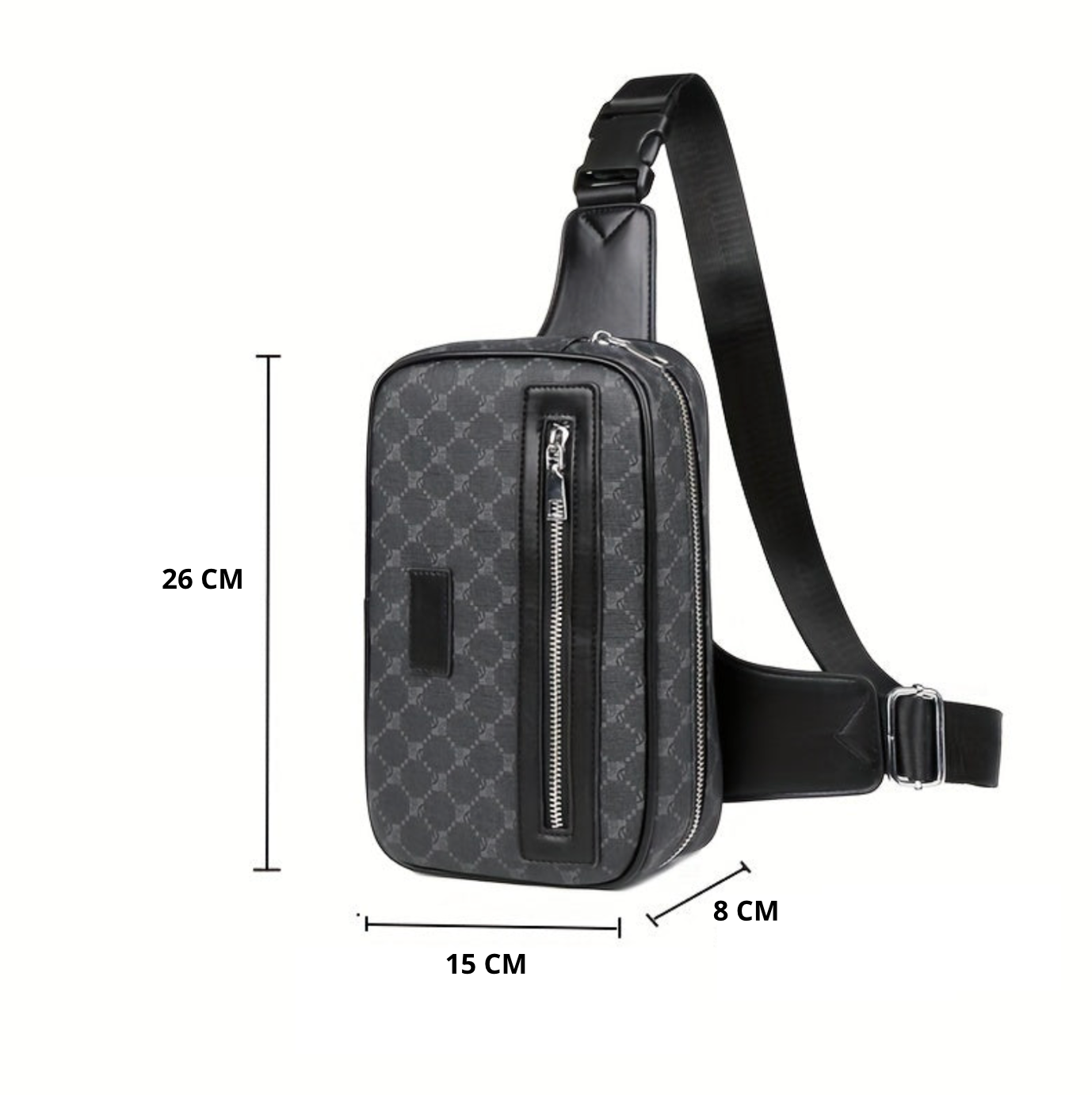 Sacoche Bandoulière l Monogramme Luxe Sportif l Trendax