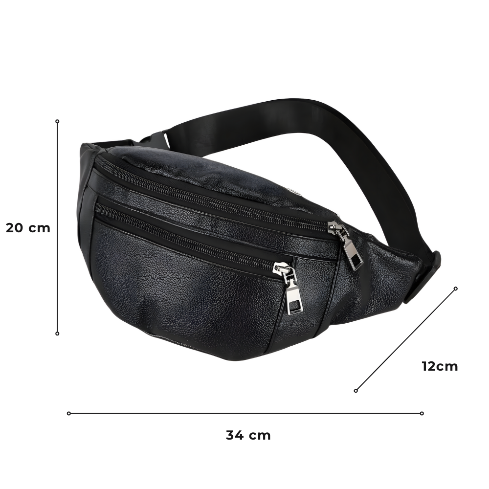 Sacoche Banane | Cuir PU, Élégante & Résistante | CityVibe