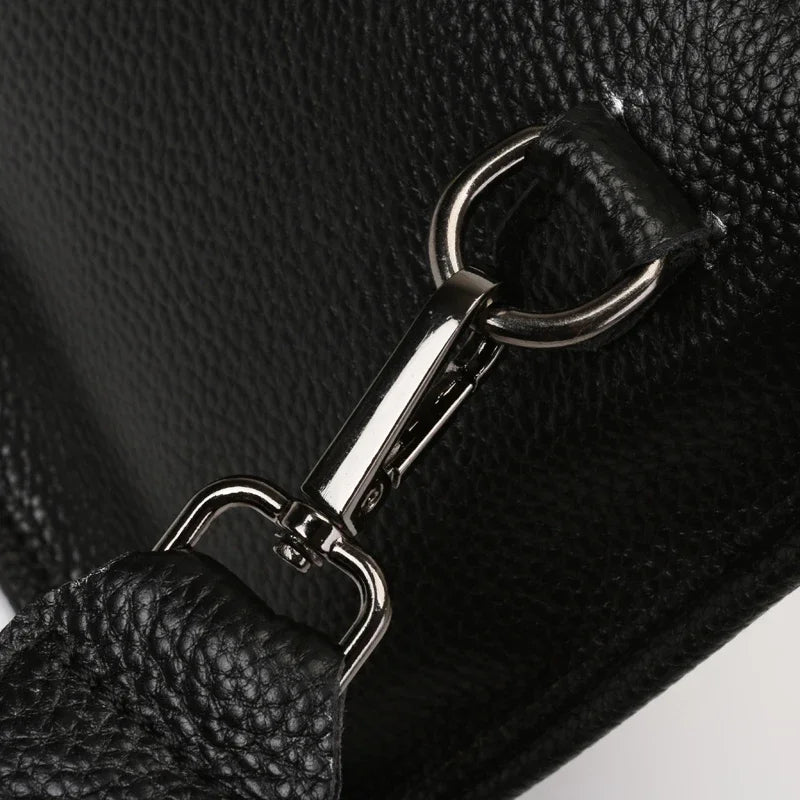 Sacoche Bandoulière | Design Noir Épuré | Minimalisto