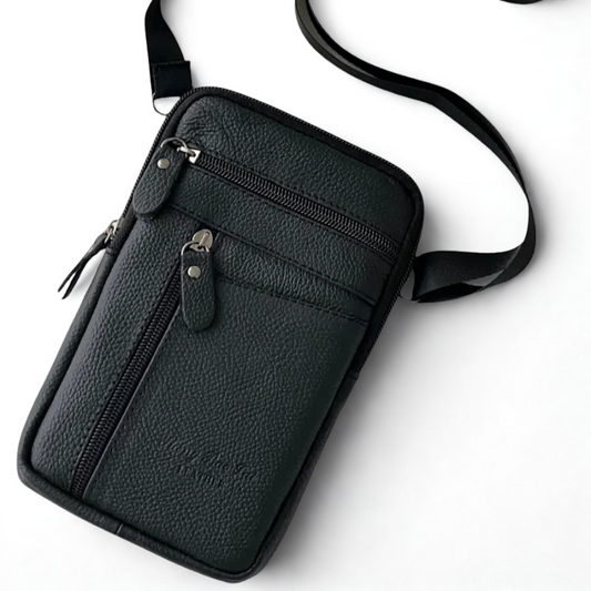 Sacoche Bandoulière | Pochette Cuir Minimaliste | Urbanpocket