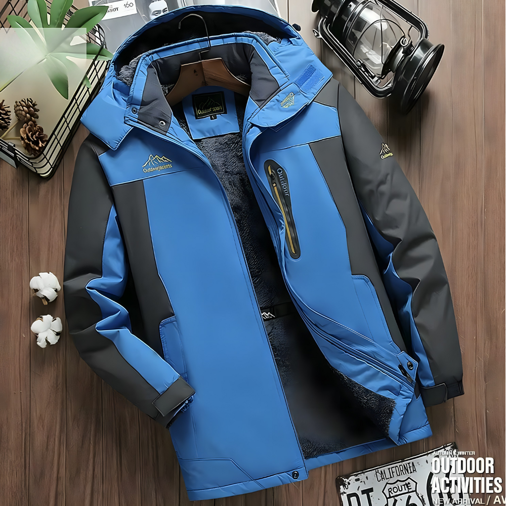 Veste d’Hiver Homme | Doublure Polaire, Imperméable & Coupe Vent