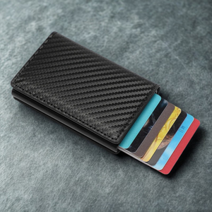 Porte-carte RFID Fibre de Carbone