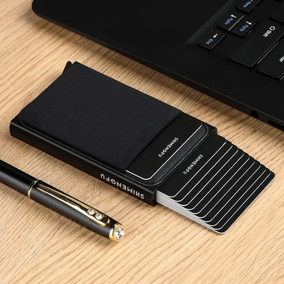 Porte-carte l RFID Aluminium Slim l Compact Pratique