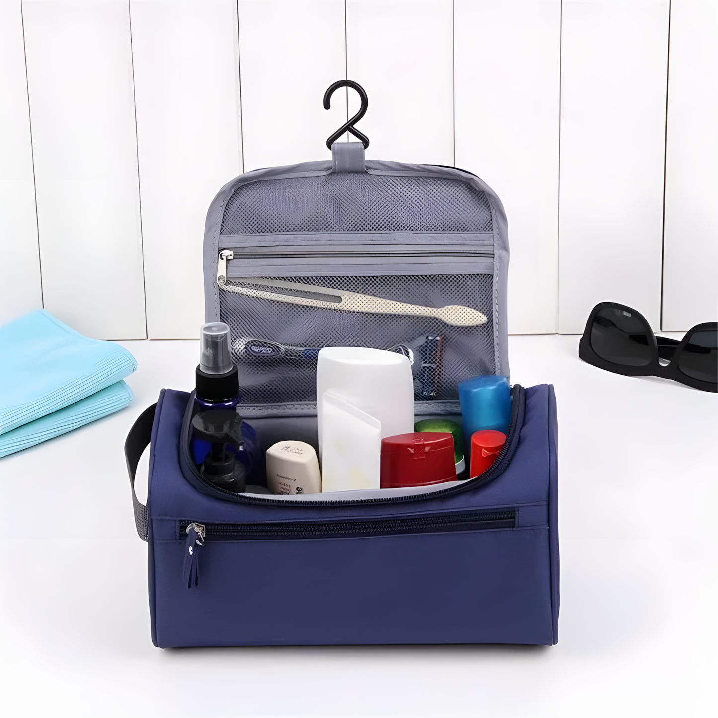 Trousse de Toilette | Rangement Pratique & Étanche l WashWay