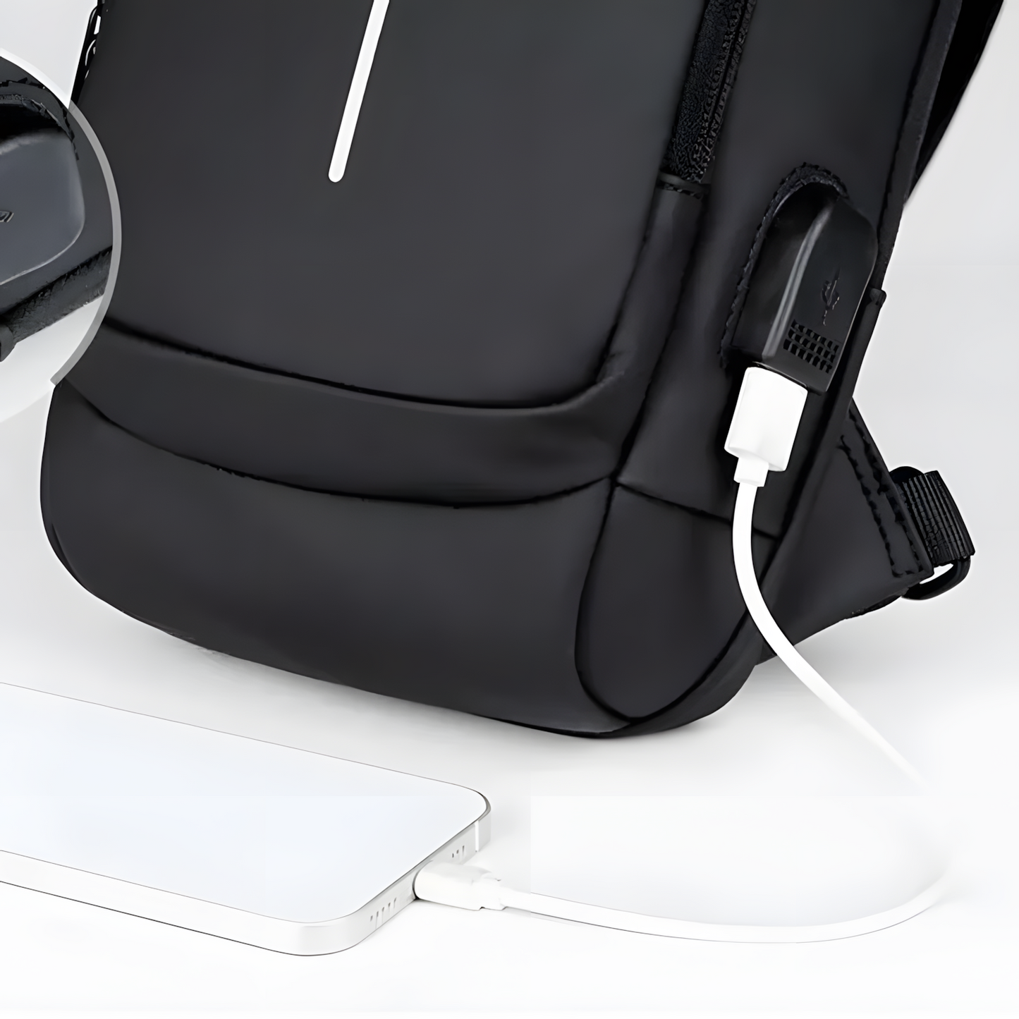 Sacoche Bandoulière l Innovante USB Antivol l TechVok