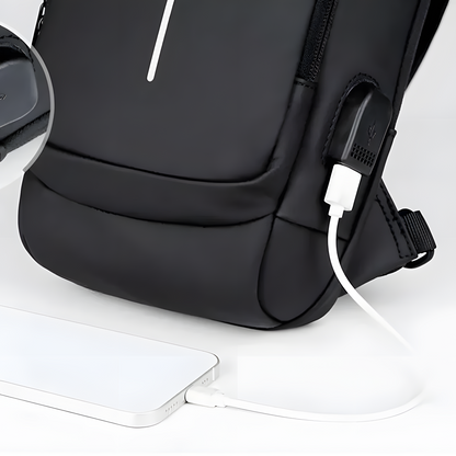 Sacoche Bandoulière l Innovante USB Antivol l TechVok