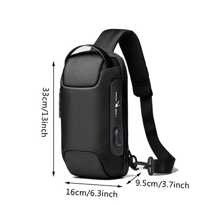 Sacoche Banane | USB Protection Antivol | TechShield