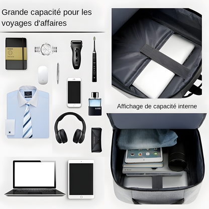 Sac à Dos l Étanche & Port USB Intégré l ChargePro